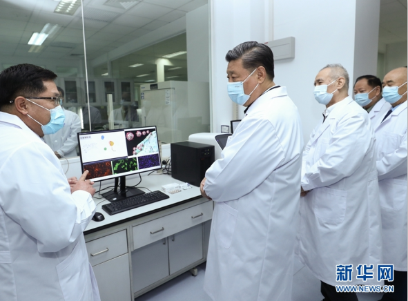 第一观察|总书记为何此时考察战疫科研攻关(图3) 第一观察|总书记为何此时考察战疫科研攻关(图3)