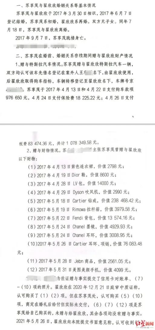结婚40多天就把老公榨干逼死的翟欣欣,被判退返男方上千万元财产,但此案还没完!(图3) 53.jpg
