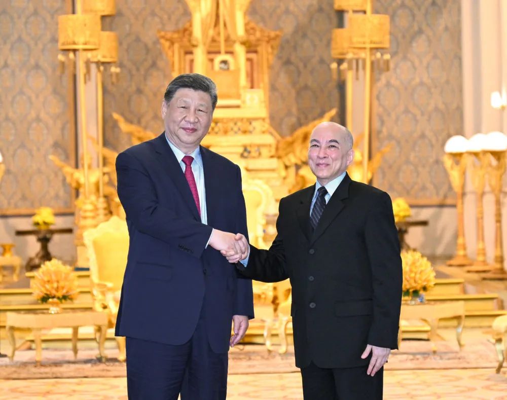 高清大图 | 习近平访问柬埔寨精彩图集(图16) 高清大图 | 习近平访问柬埔寨精彩图集(图16)