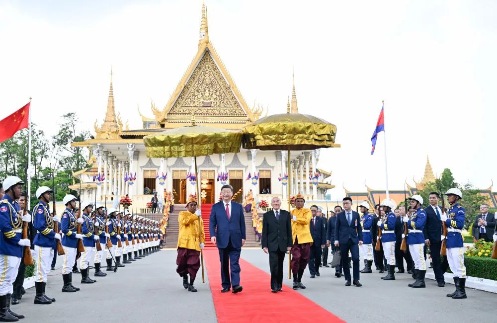 高清大图 | 习近平访问柬埔寨精彩图集(图18) 高清大图 | 习近平访问柬埔寨精彩图集(图18)