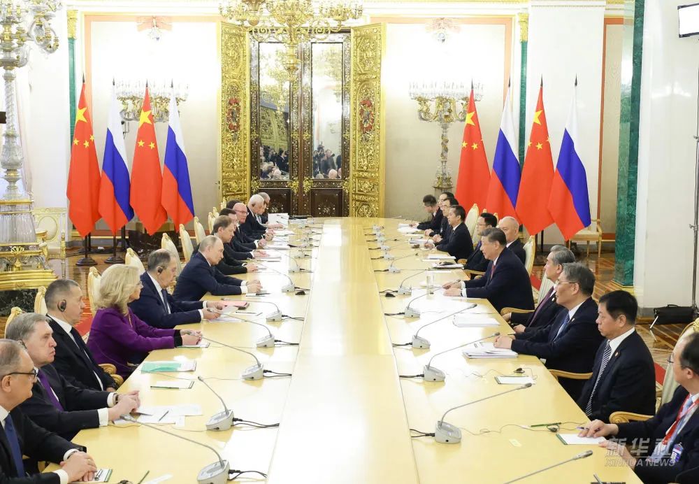 详讯:习近平同俄罗斯总统普京会谈(图2) 图片